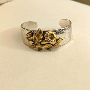 Sterling silver cuff